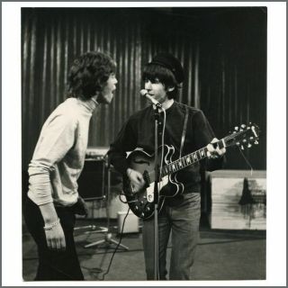 Mick Jagger & Keith Richards 1960s Rolling Stones Vintage Photograph (germany)