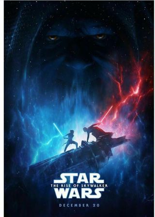 D23 2019 Star Wars The Rise Of Skywalker Official Poster Disney Rare 19 X 27