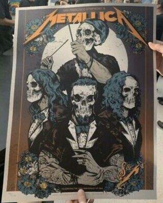 Metallica S&m2 Night 1 Limited Edition Artist’s Print Price Going Up Soon