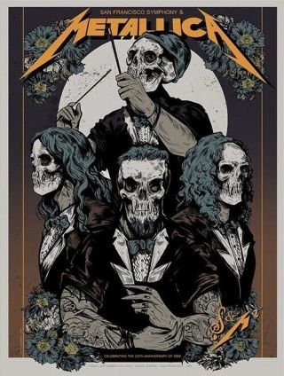 METALLICA S&M2 Night 1 Limited Edition Artist’s Print PRICE GOING UP SOON 2