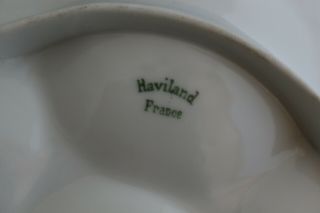 Set 10 Antique Haviland Limoges France Oyster Plates white RANSON /BLANK 1 11