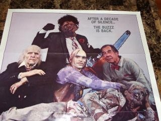 Texas Chainsaw Massacre 2 1 - Sheet Movie Poster Horror Toby Hooper Bill Moseley 2