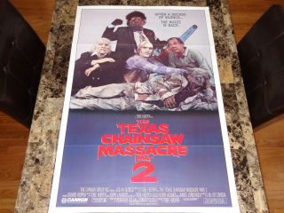 Texas Chainsaw Massacre 2 1 - Sheet Movie Poster Horror Toby Hooper Bill Moseley 6