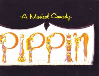 Pippin 1976 Broadway Souvenir Program Michael Rupert Bob Fosse