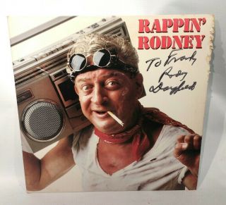 Rappin Rodney Dangerfield Autograph Lp Record Vinyl Signed 2 Frank Cover