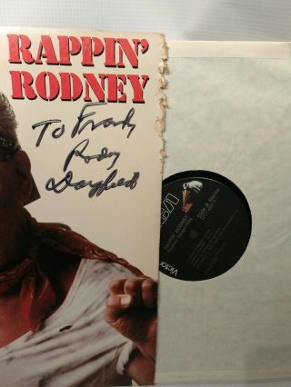 Rappin Rodney Dangerfield Autograph Lp Record Vinyl Signed 2 Frank COVER 5