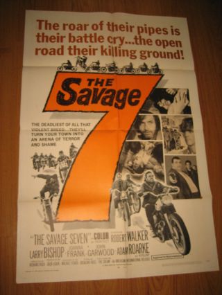 The Savage 7 1sh Movie Poster