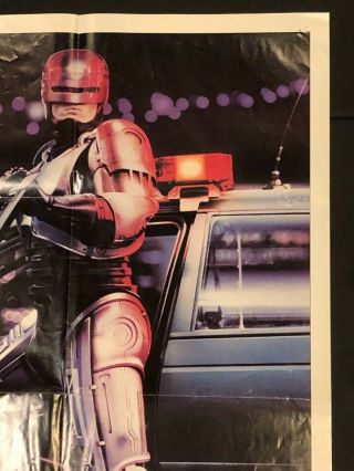 ROBOCOP One Sheet SS/Folded Movie Poster - 1987 6