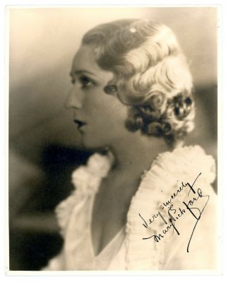 Mary Pickford Vintage 1920s Signed Dblwt Gorgeous Photo Autographed