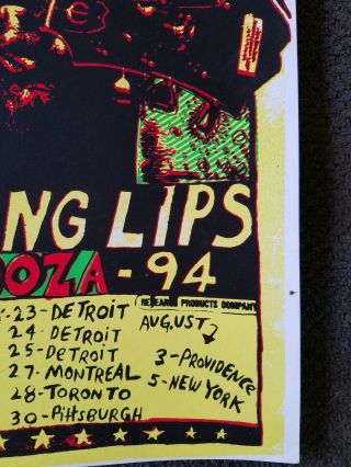 THE FLAMING LIPS 1994 POSTER 26 