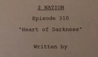 Z Nation Syfy Script Season 3