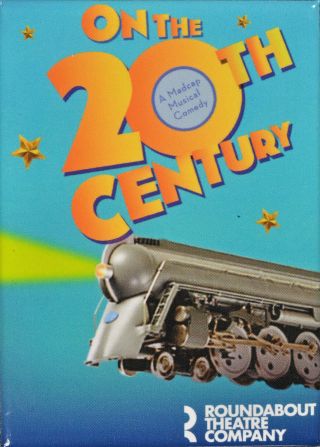 On The Twentieth Century Broadway Souvenir Magnet -