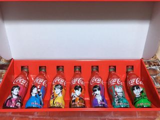 Bts X Korea Coca Cola Special Package Glass Empty Bottle Ver