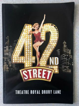 Theatre Royal Drury Lane 42nd Street Full Color Program Sheena Easton