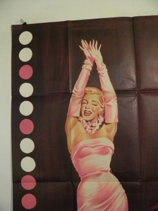 Marilyn 1963 Large French Poster 47 by 63 Marilyn Monroe Rock Hudson Documentary 2