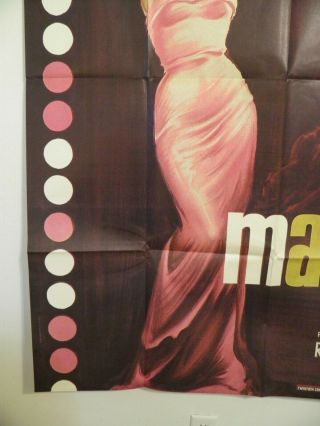 Marilyn 1963 Large French Poster 47 by 63 Marilyn Monroe Rock Hudson Documentary 6