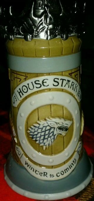 Game Of Thrones House Stark Stein / 22 Oz