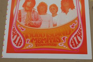 R.  E.  M.  Griffin Tuten Tennessee Concert Poster Mudd Island 1986 Signed Print REM 3