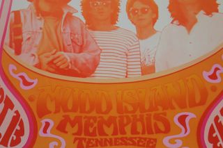 R.  E.  M.  Griffin Tuten Tennessee Concert Poster Mudd Island 1986 Signed Print REM 5