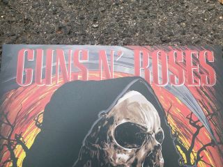 GUNS N ' ROSES POSTER ACL FEST WEEK 2 10/11/2019 ZILKER PARK NUMBERED OUT OF 300 2
