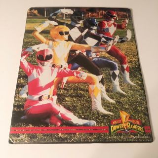 Power Rangers Poster Vintage 1994 Still In Plastic Rare Mighty Morphin