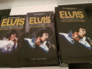 ELVIS PRESLEY That ' s the way it is.  The complete.  Cds/DVDs book autographs 7