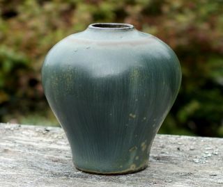 Unique Vintage Art Pottery Vase By Nils Thorsson For Royal Copenhagen,  Denmark
