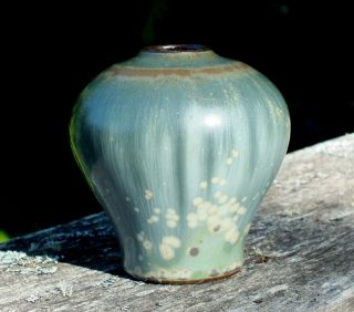 Unique Vintage Art Pottery Vase by Nils Thorsson for Royal Copenhagen,  Denmark 3