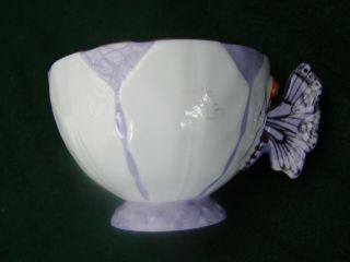 Aynsley Butterfly Handle Cup And Saucer 2