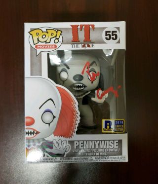 Tim Curry Signed Pennywise Funko Pop Signed Rhode Island Comic Con Exclusive