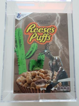 Travis Scott Reese’s Puff Full Collector Set (cereal,  Bowl,  Spoon) Astroworld