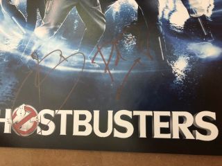 5x Signed Ghostbusters Melissa McCarthy Leslie Jones Kristen Wiig Paul Feig Auto 8