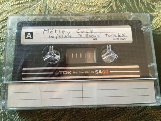 Motley Crue Recordings 2 Cassettes 2