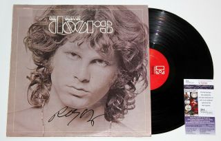 Robby Krieger Signed Best Of The Doors Lp Vinyl Record Autographed Proof Jsa