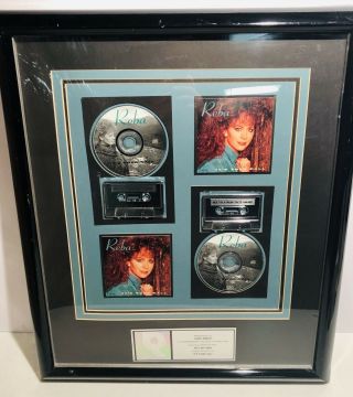 Riaa Certified Sales Award Reba Mcentire It’s Your Call Cassette And Cd