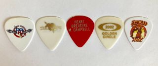 Mike Campbell Guitar Picks (set 7)