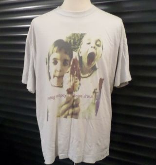 Smashing Pumpkins Siamese Dream Rock Invasion European Tour 93 Vintage Shirt Xl