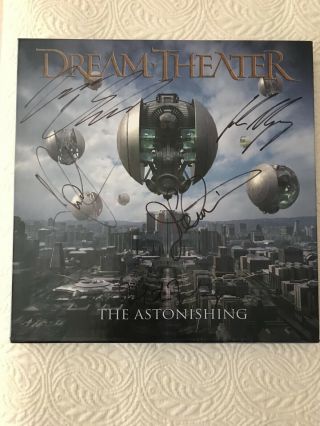Dream Theater Autograhed Astonishing Abum (full Band Signatures)