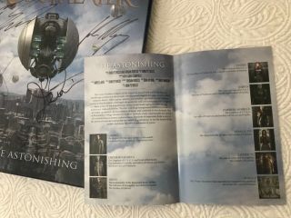 Dream Theater autograhed Astonishing abum (full band signatures) 3