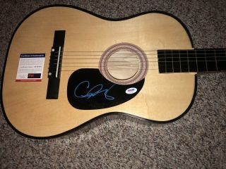 Gary Clark Jr.  Signed Autographed Acoustic Guitar Psa