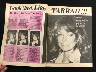 TV Superstar no.  5 CHARLIE ' S ANGELS June 1977 Kate Jackson Farrah Fawcett 3