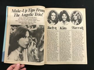TV Superstar no.  5 CHARLIE ' S ANGELS June 1977 Kate Jackson Farrah Fawcett 5