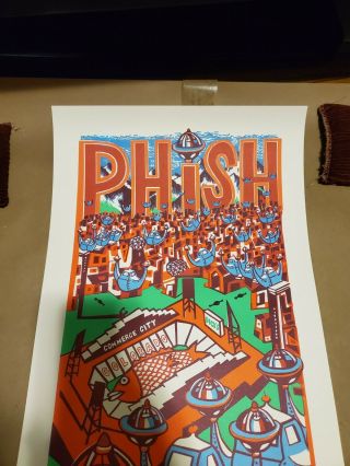Phish Poster Dicks Commerce City Colorado By Jim Pollock 2019
