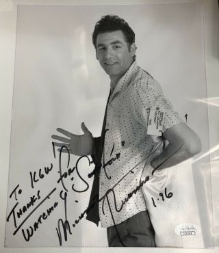 Michael Richards Kramer Seinfeld Signed Autograph 8” X 10” Photo Jsa - S&h