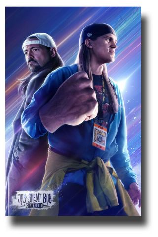 Jay And Silent Bob Reboot Movie Poster - 11 " X17 " Fist Sameday Ship From Usa
