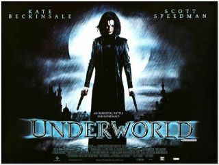Underworld - 2003 - 40 X 30 British Quad Movie Poster - Kate Beckinsale