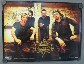 Godsmack Band Signed Autographed All 4 Sully,  3 18x24 Poster Beckett Certified