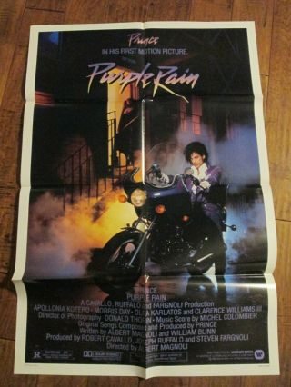 Purple Rain - 1984 1sheet Movie Poster - Prince