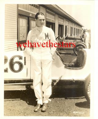 Vintage William Haines Quite Handsome Sexy Racecar 
