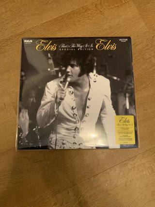 Elvis Presley That’s The Way It Is Ftd Vinyl Lp - Same Day Post